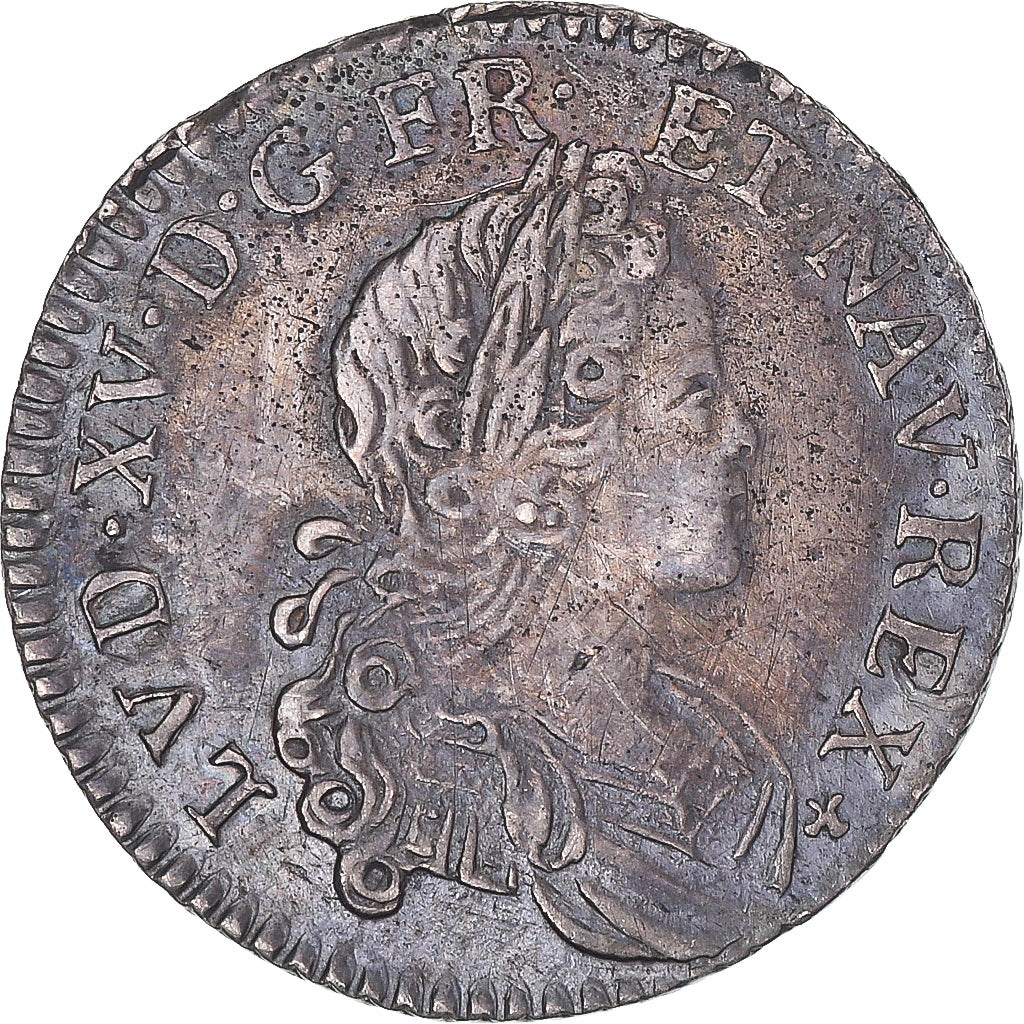 Münze, Frankreich, Louis XV, 1/6 Écu (XX-S) de France-Navarre, 1719, Tours