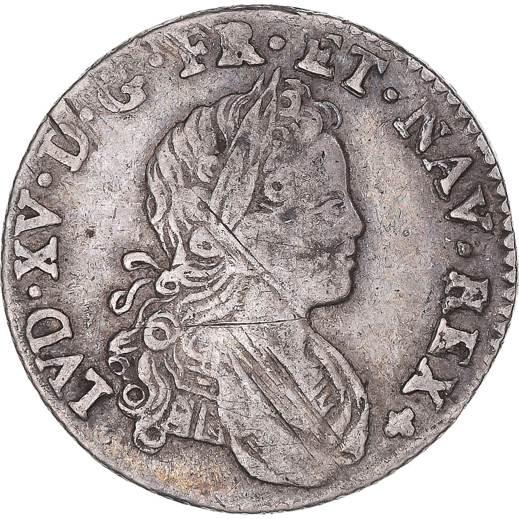 Munten, Frankrijk, Louis XV, 1/6 Écu (XX-S) de France-Navarre, 1719, Paris