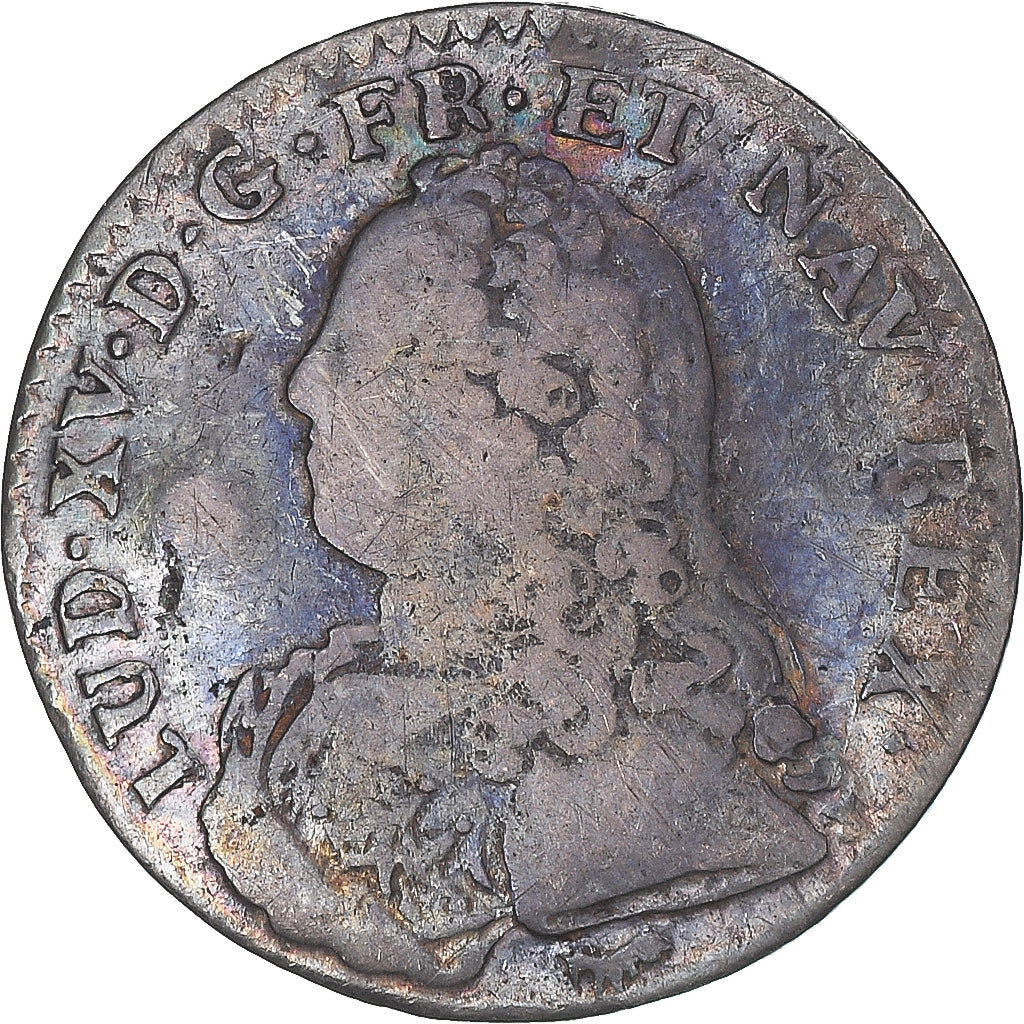 Munten, Frankrijk, Louis XV, 1/10 Écu aux branches d'olivier, 1726, Paris, FR+