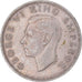 Moneda, Nueva Zelanda, George VI, Centennial, 1/2 Crown, 1940, British Royal