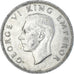 Coin, New Zealand, George VI, Centennial, 1/2 Crown, 1940, British Royal Mint