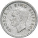 Moneta, Nowa Zelandia, George VI, 3 Pence, 1946, British Royal Mint, EF(40-45)