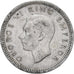 Coin, New Zealand, George VI, 3 Pence, 1943, British Royal Mint, VF(30-35)