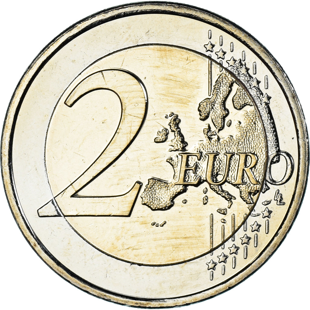 Netherlands, 2 Euro, EMU, 2009, BU, MS(60-62), Bi-Metallic, KM:281
