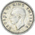 Moeda, Nova Zelândia, George VI, 3 Pence, 1945, British Royal Mint, EF(40-45)