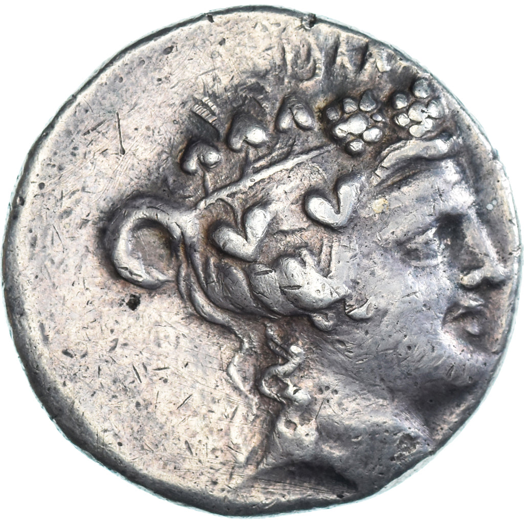 Coin, Thrace, Tetradrachm, ca. 168/7-148 BC, Thasos, EF(40-45), Silver, BMC:72
