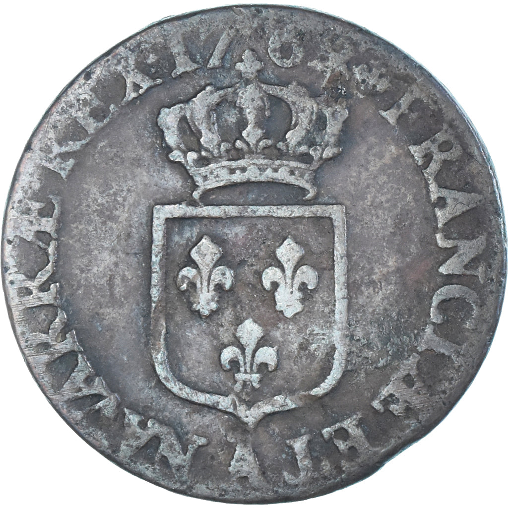 Munten, Frankrijk, Louis XV, 1/2 Sol à la vieille tête, 1769, Paris, FR+