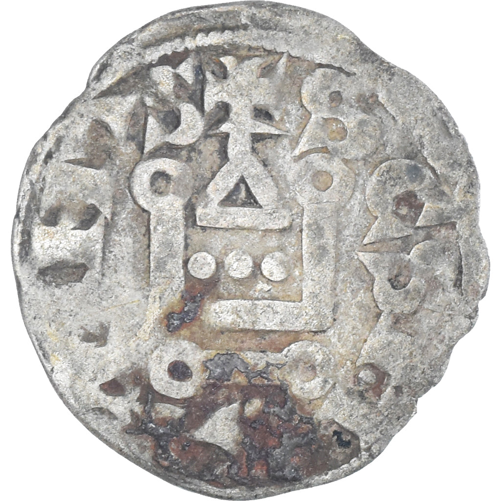 Monnaie, France, Denier Tournois, 1150-1200, Saint-Martin de Tours, TTB, Argent