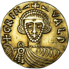 Duchy of Benevento, Grimoald III, Solidus, 788-792, Beneventum, Oro, BB+