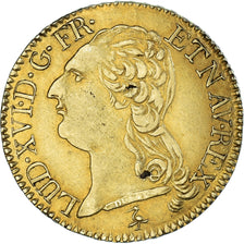 France, Louis XVI, Louis d'or à la tête nue, 1788, Paris, Faux d'Epoque