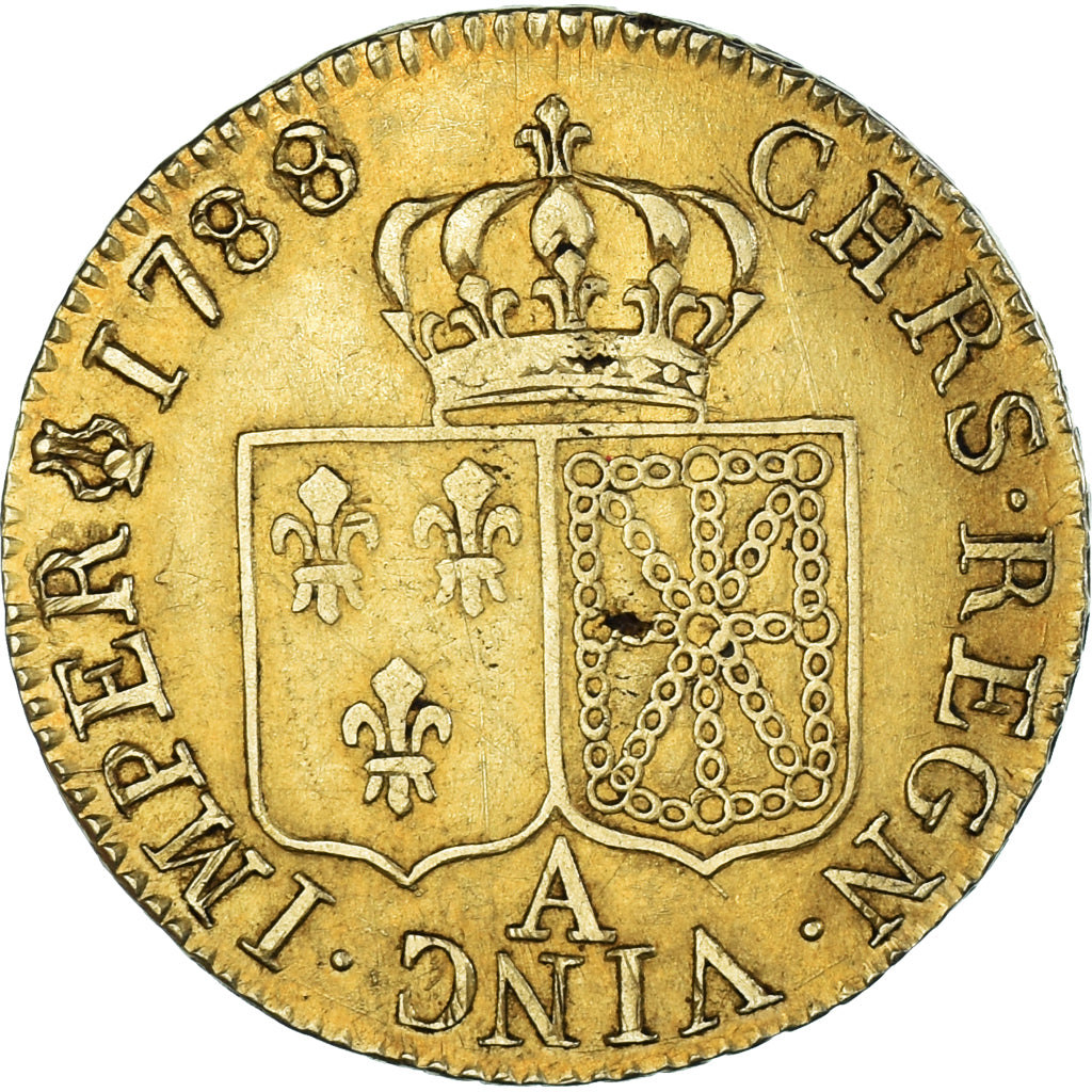 France, Louis XVI, Louis d'or à la tête nue, 1788, Paris, Faux d'Epoque