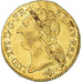 France, Louis XVI, Louis d'or à la tête nue, 1786/5, Lyon, Or, TTB