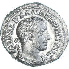 Münze, Severus Alexander, Denarius, 232, Rome, VZ, Silber, RIC:254