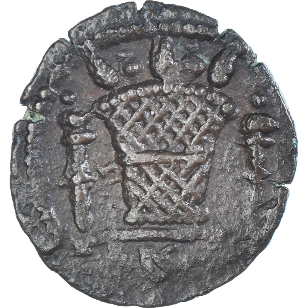 Moeda, Egito, Hadrian, Obol, 117-138, Alexandria, EF(40-45), Bronze