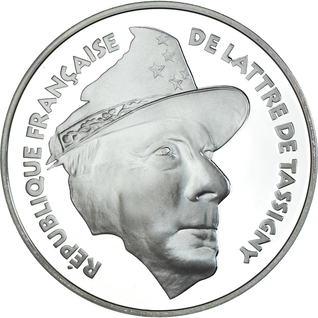 Moneda, Francia, Lattre de Tassigny, 100 Francs, 1994, Monnaie de Paris, BE