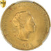 Luxemburgo, Charlotte, 20 Francs, 1963, Brussels, Oro, PCGS, FDC, KM:M2b
