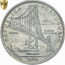 Monnaie, Portugal, Salazar Bridge, 20 Escudos, 1966, Lisbonne, PCGS, MS64, SPL+