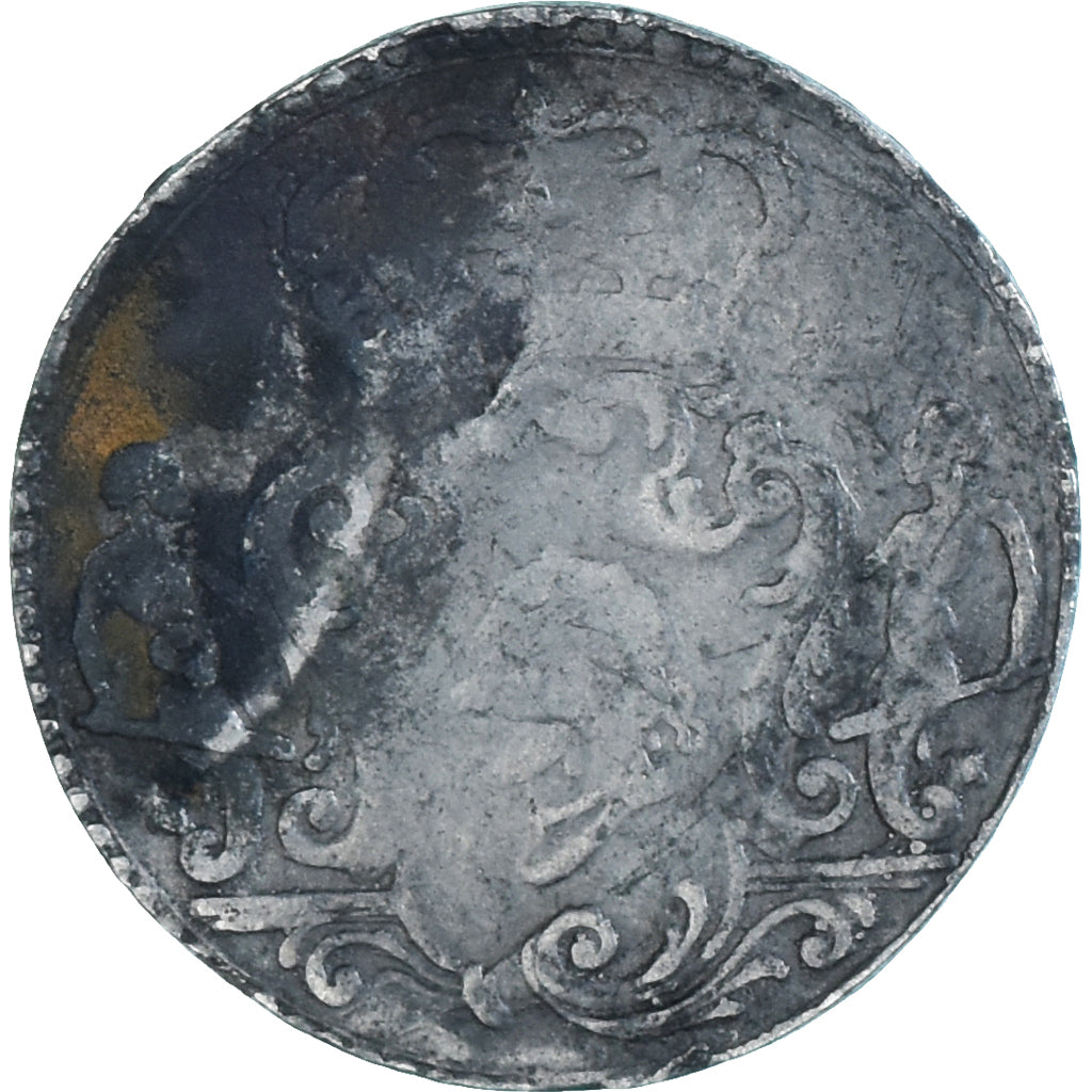 République Corse, General Pasquale Paoli, 10 Soldi, 1764, Murato, Argent, TB