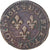 Monnaie, France, Louis XIII, Double Tournois, 1611, Bordeaux, TB, Cuivre