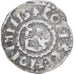Moneda, Francia, Maine, Herbert I, Denier, ND (1015-1246), Le Mans, BC+, Plata
