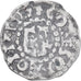 Moneda, Francia, Maine, Herbert I, Denier, ND (1015-1246), Le Mans, BC+, Plata