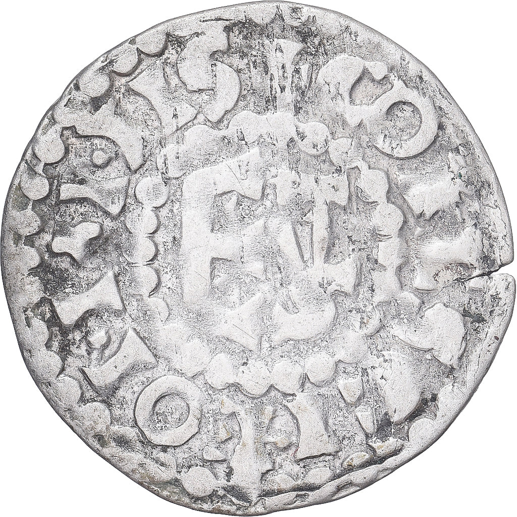 Moneda, Francia, Maine, Herbert I, Denier, ND (1015-1246), Le Mans, MBC, Plata