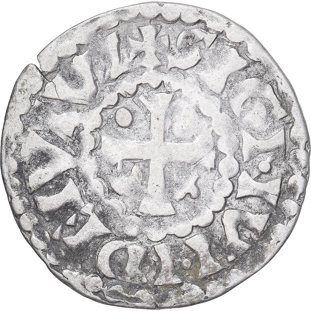 Moneda, Francia, Maine, Herbert I, Denier, ND (1015-1246), Le Mans, MBC, Plata