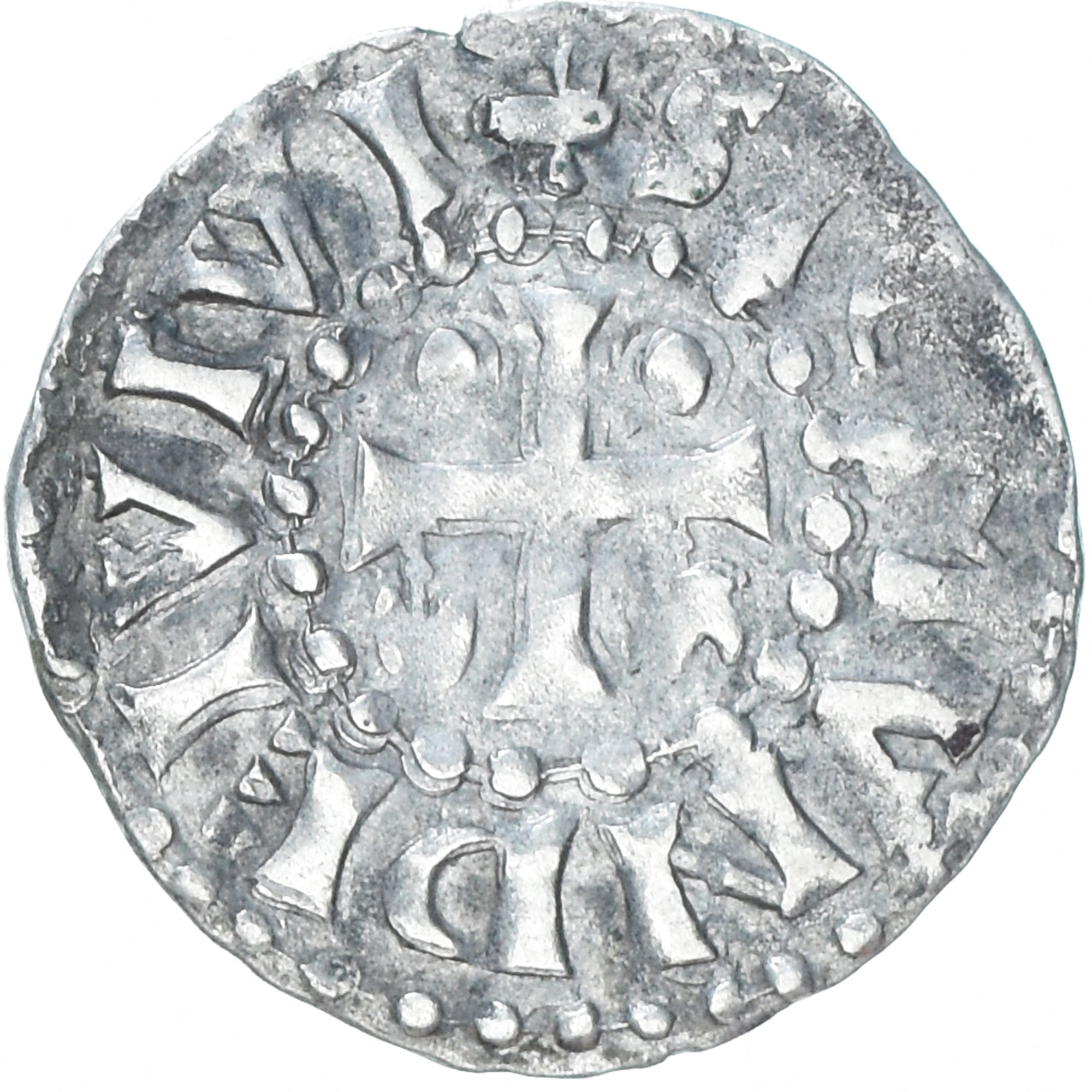 Moneda, Francia, Maine, Herbert I, Denier, ND (1015-1246), Le Mans, MBC, Plata