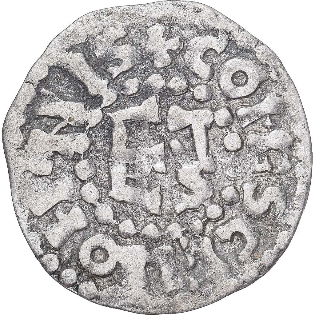 Moneda, Francia, Maine, Herbert I, Denier, ND (1015-1246), Le Mans, MBC, Plata