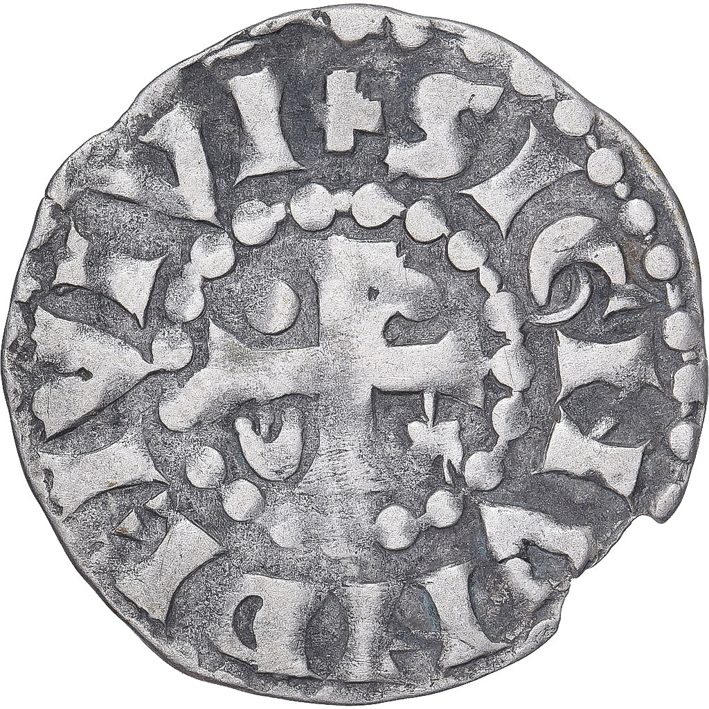 Moneda, Francia, Maine, Herbert I, Denier, ND (1015-1246), Le Mans, MBC, Plata