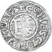 Moneda, Francia, Maine, Herbert I, Denier, ND (1015-1246), Le Mans, MBC+, Plata