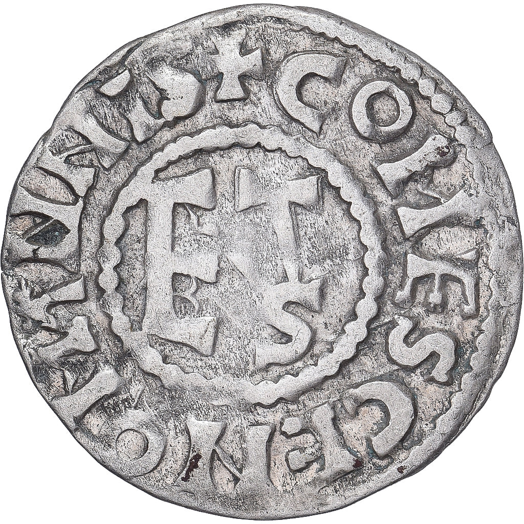 Coin, France, Maine, Herbert I, Denier, ND (1015-1246), Le Mans, AU(50-53)