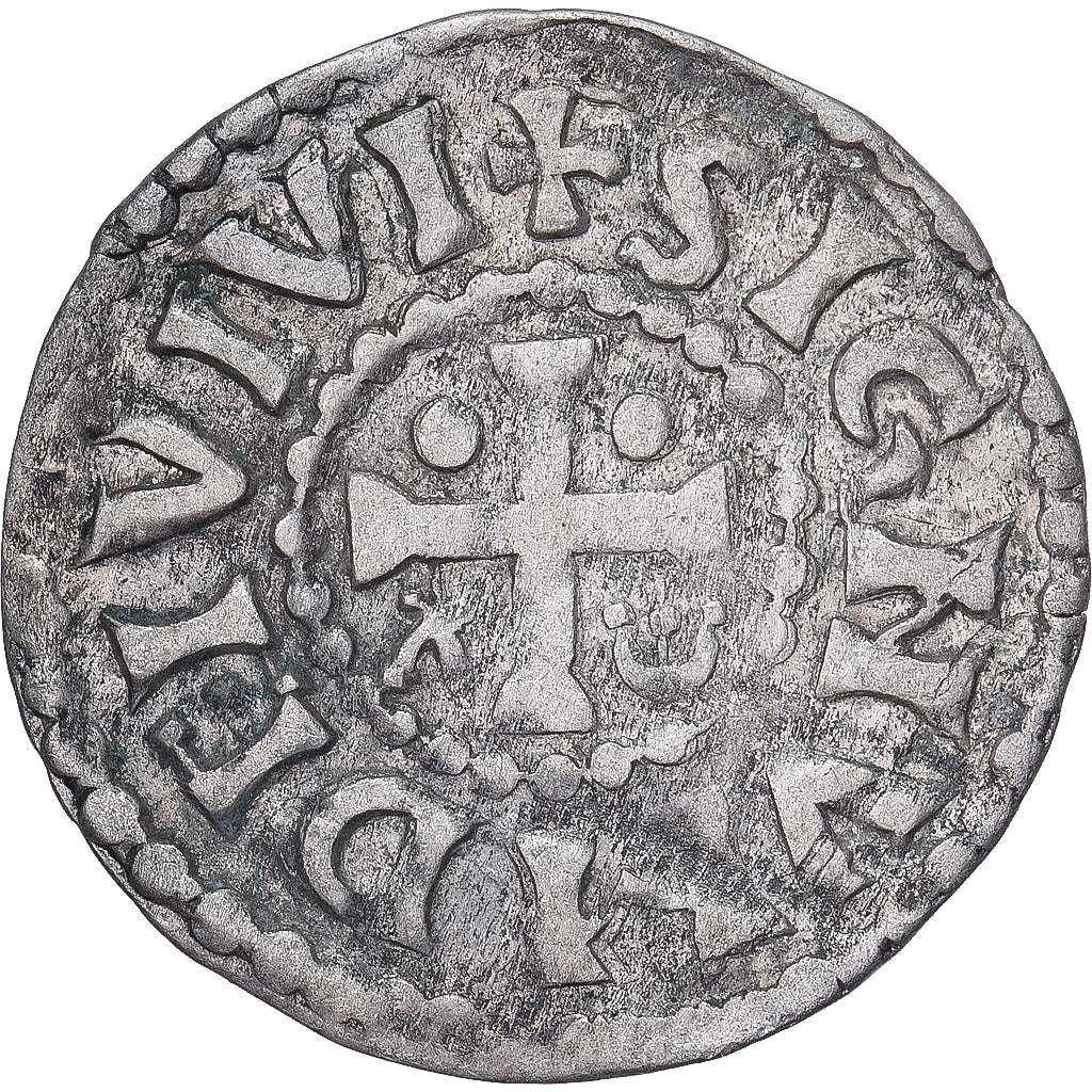 Coin, France, Maine, Herbert I, Denier, ND (1015-1246), Le Mans, AU(50-53)