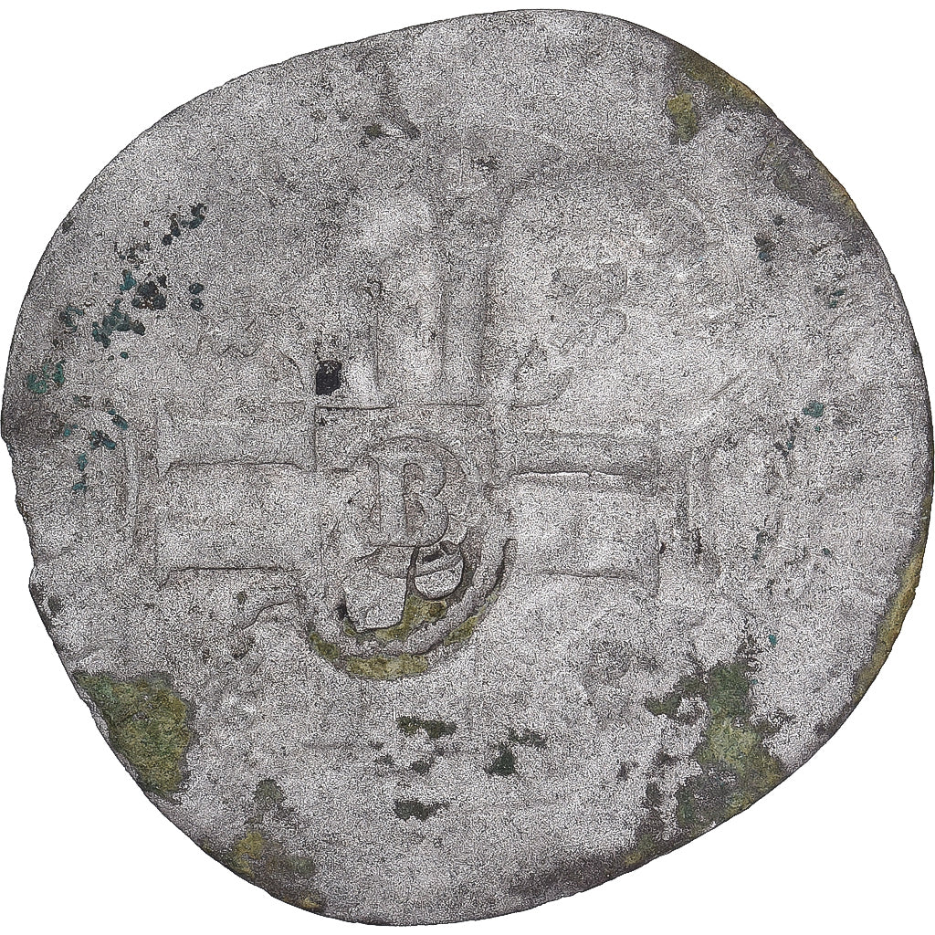 Monnaie, France, Louis XIV, Quinzain aux 8 L, Rouen, B+, Billon, Gadoury:93