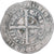 Moneda, Francia, Flanders, Louis II de Mâle, Gros, 1346-1384, BC+, Plata