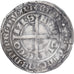 Moneda, Francia, Flanders, Louis II de Mâle, Gros, 1346-1384, BC+, Plata