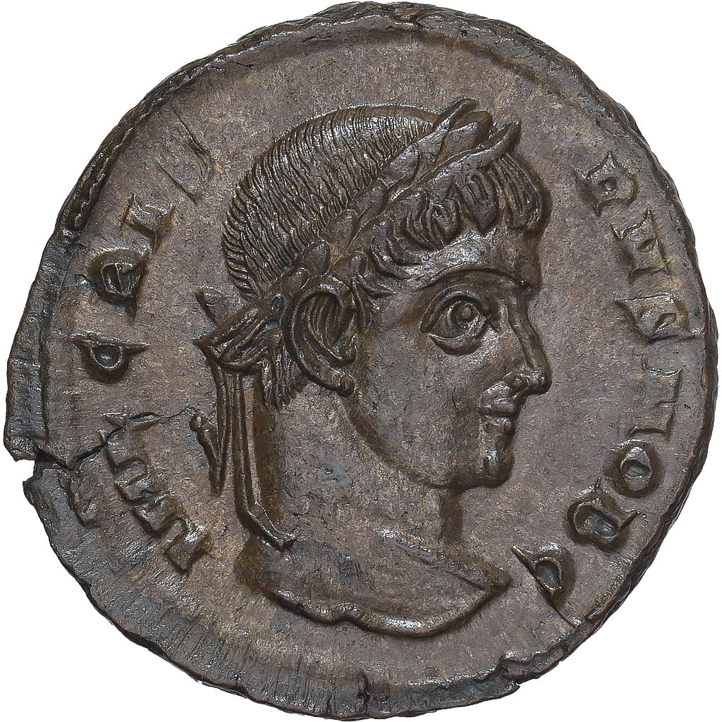 Coin, Crispus, Follis, 317-326, Rome, AU(50-53), Bronze