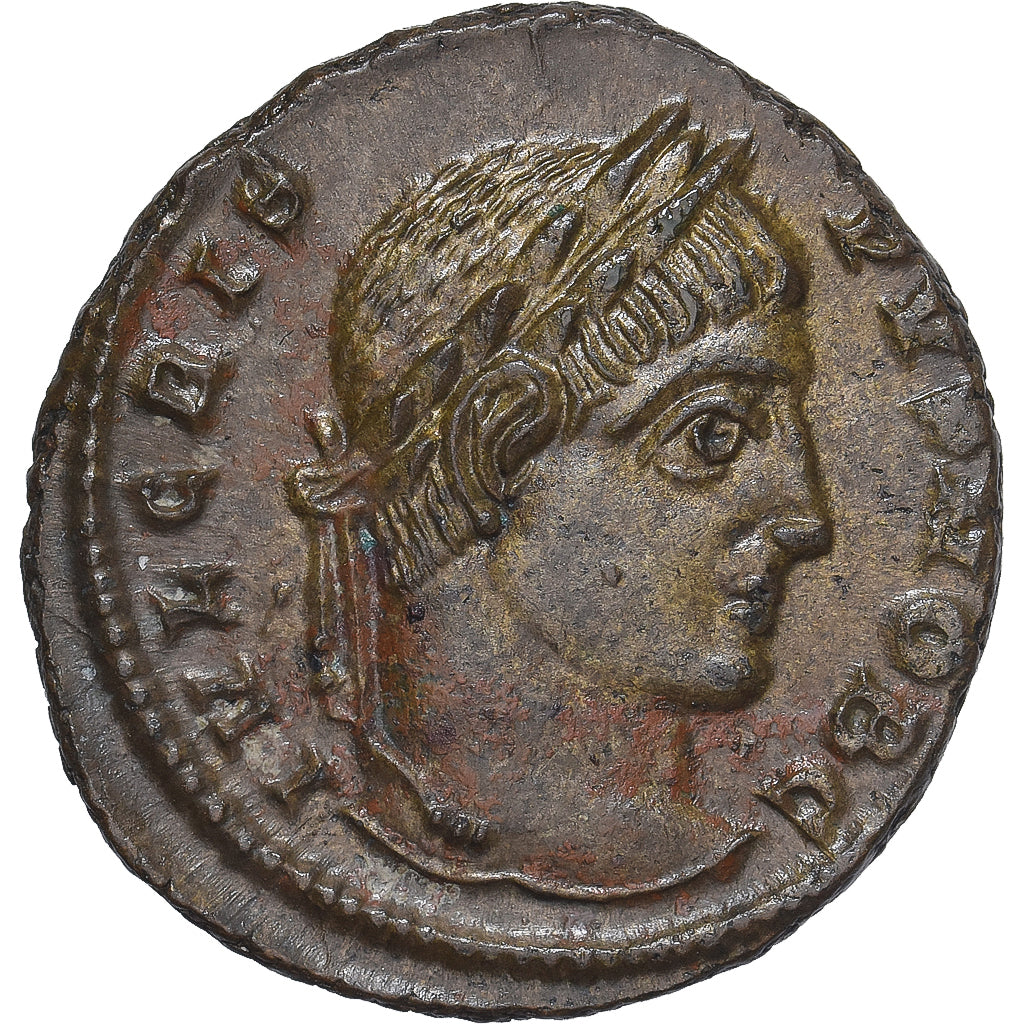 Coin, Crispus, Follis, 317-326, Siscia, AU(55-58), Bronze, RIC:153