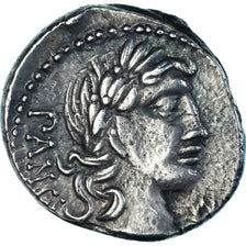 Coin, Vibia, Denarius, 90 BC, Rome, AU(50-53), Silver, Crawford:342/5b