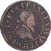 Monnaie, France, Henri IV, Double Tournois, 1591, Châlons-en-Champagne, TB+