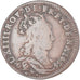 Coin, France, Louis XIV, Liard, 1656, Pont-de-l'Arche, VF(30-35), Copper