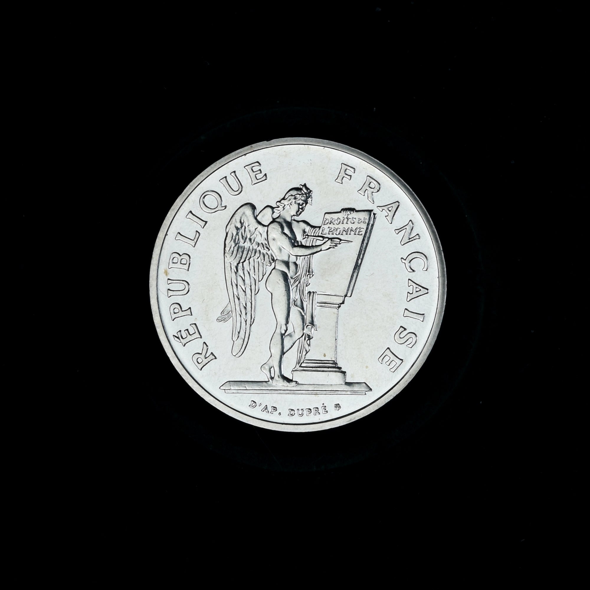 Moneta, Francia, Droits de l'Homme, 100 Francs, 1989, Monnaie de Paris