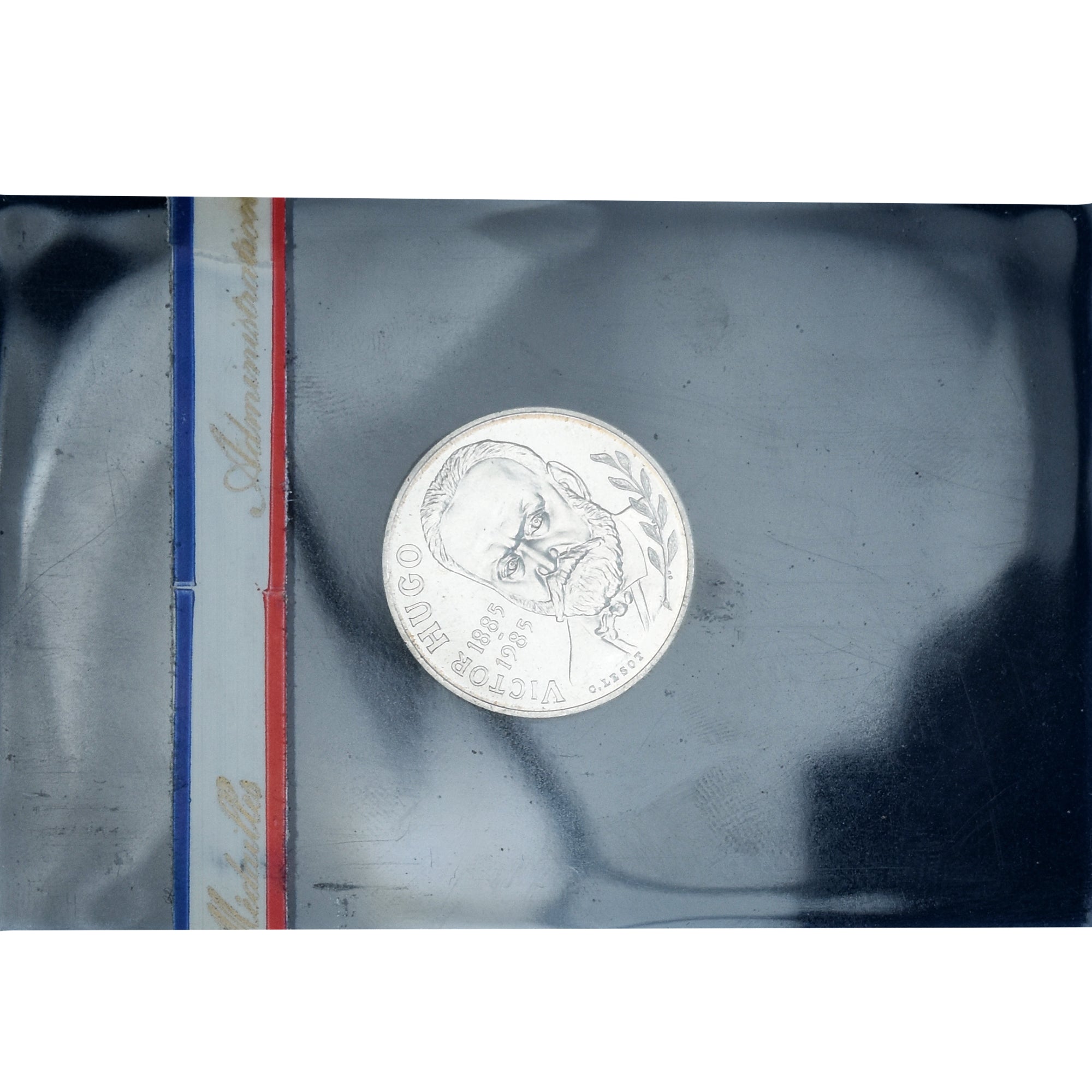 Monnaie, France, Victor Hugo, 10 Francs, 1985, Monnaie de Paris, BU, FDC