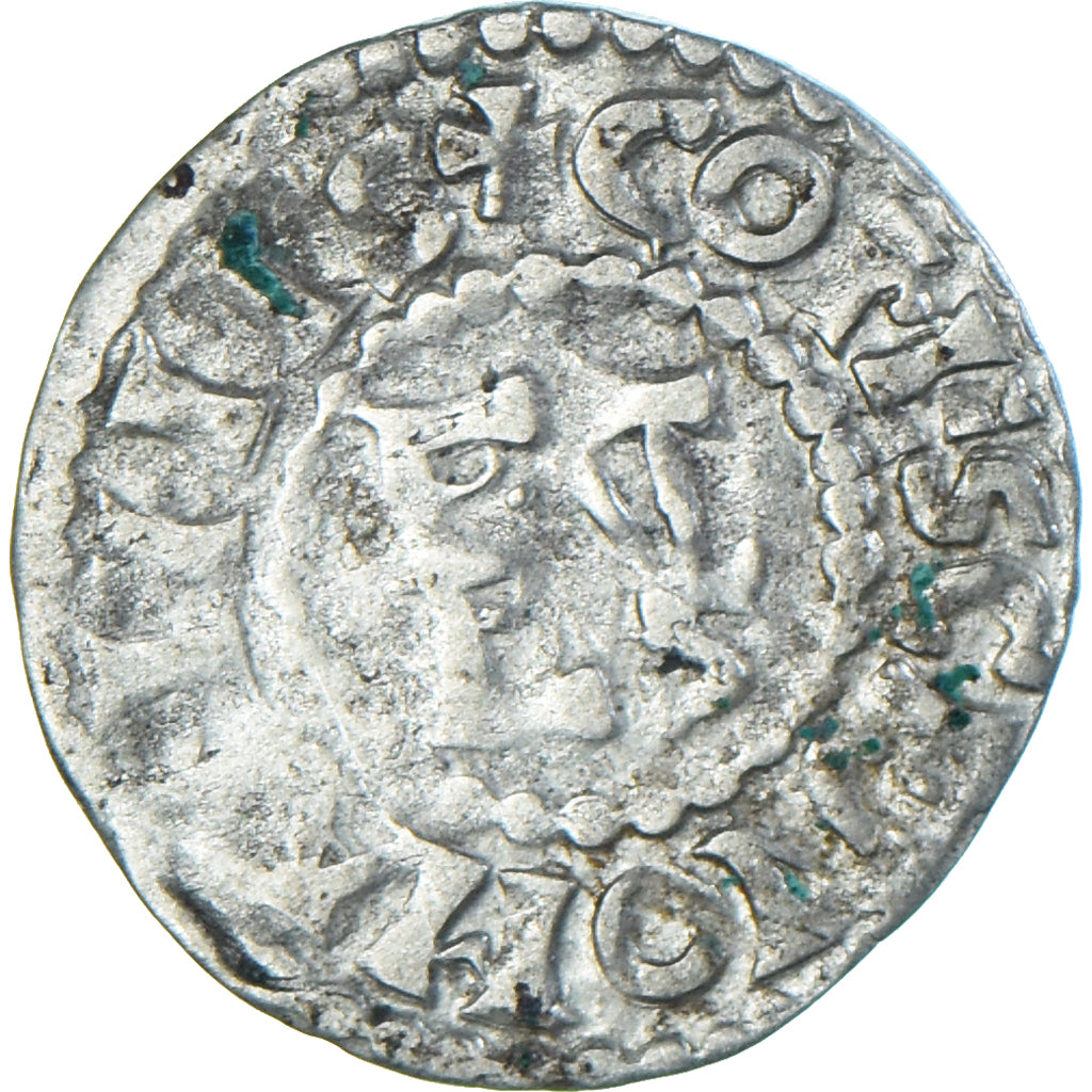 Moneta, Francja, Maine, Herbert I, Denier, ND (1015-1246), Le Mans, VF(30-35)