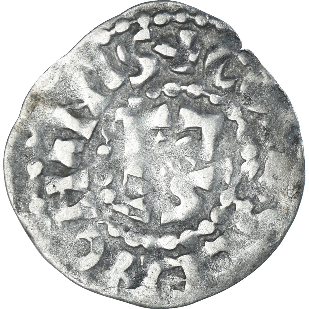 Moeda, França, Maine, Herbert I, Denier, ND (1015-1246), Le Mans, VF(30-35)