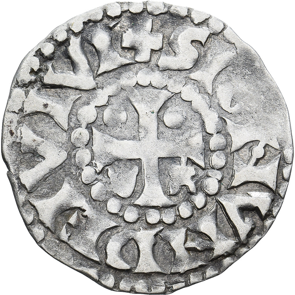 Moneda, Francia, Maine, Herbert I, Denier, ND (1015-1246), Le Mans, MBC, Plata