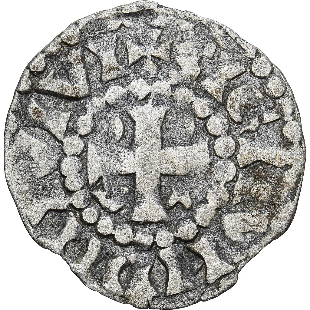 Moneda, Francia, Maine, Herbert I, Denier, ND (1015-1246), Le Mans, MBC, Plata