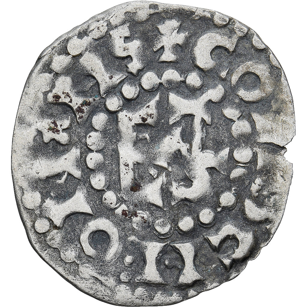 Moneda, Francia, Maine, Herbert I, Denier, ND (1015-1246), Le Mans, MBC, Plata