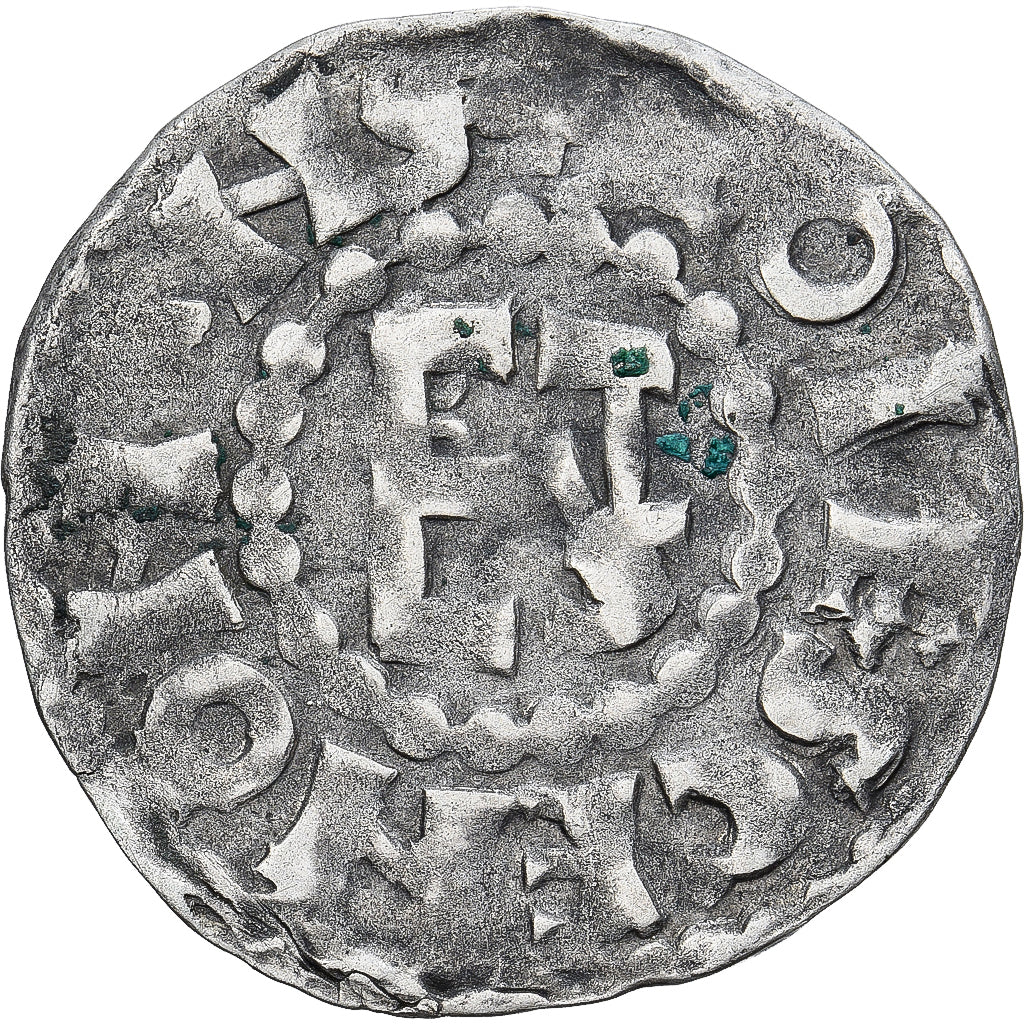 Moneda, Francia, Maine, Herbert I, Denier, ND (1015-1246), Le Mans, MBC, Plata