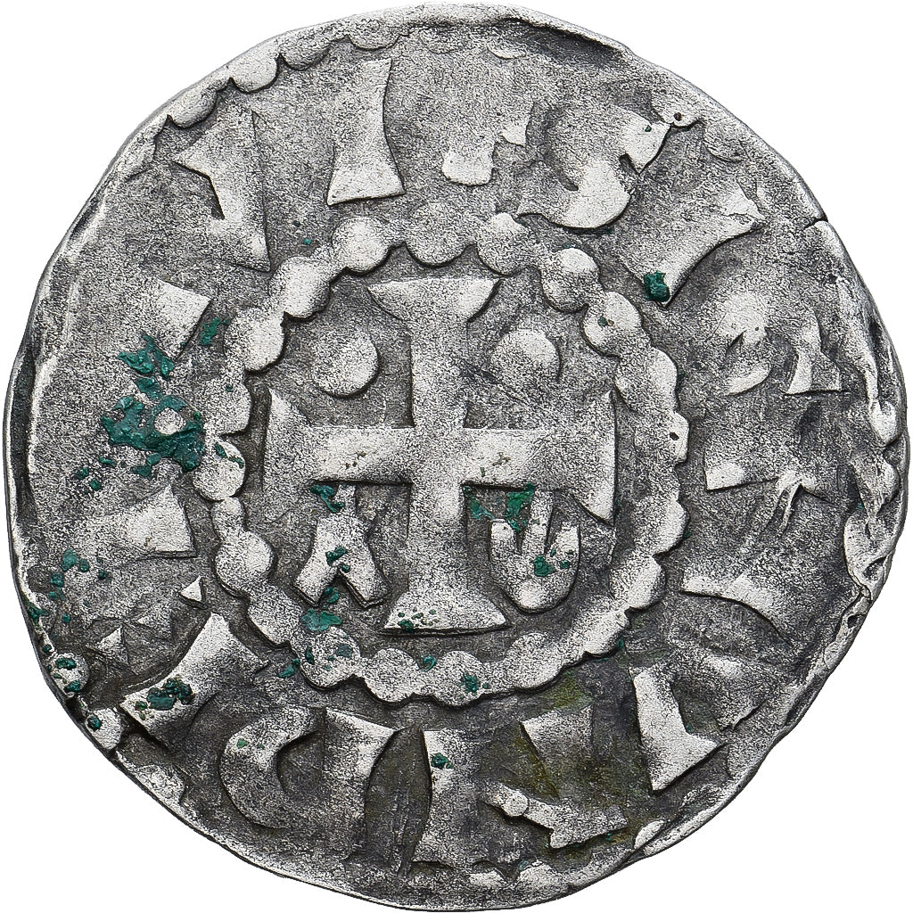 Moneda, Francia, Maine, Herbert I, Denier, ND (1015-1246), Le Mans, MBC, Plata